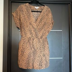 Leopard romper